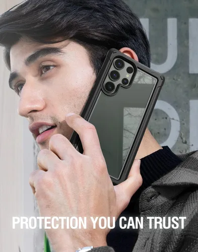 Miniatura 6 de Poetic Guardian - Funda compatible con Galaxy S23 Ultra 5G de 6.8 pulgadas, protector de pantalla integrado que funciona con identificación
