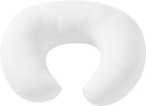 Miniatura 14 de Almohada de lactancia y posicionador corporal para bebé con funda premium para lactancia para niños y niñas, almohada de alimentación con funda Azul