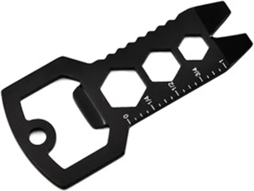 Miniatura 6 de Herramienta multiherramienta para acampar al aire libre con llave extractora de uñas, duradera para picnic