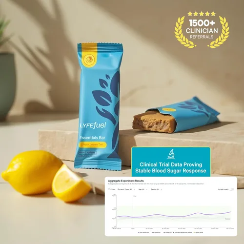 Miniatura 6 de LyfeFuel Barras esenciales de alto contenido en proteínas, reemplazo de comidas, veganas, barras de proteína bajas en carbohidratos a base