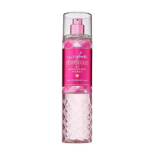 Bath & Body Works Gingham Gorgeous - Fragancia fina, espray corporal y perfume para mujeres, fragancia personal de larga duración, aroma de fresas
