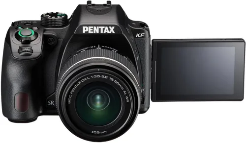 Miniatura 4 de PENTAX KF APS-C Cámara digital SLR 18-55 WR kit con monitor LCD a prueba de polvo, resistente a la intemperie y de ángulo variable, color negro