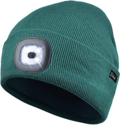 Miniatura 33 de Etsfmoa Gorro unisex con la luz, regalos para hombres, papá, padre, gorras recargables por USB