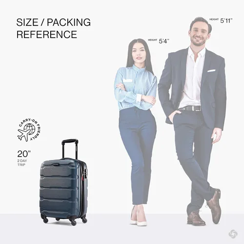 Miniatura 2 de Samsonite Omni PC - Maleta extensible rígida, verde azulado