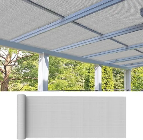 Miniatura 2 de Tela de sombra para exteriores de 8 x 18 pies, rollo de tela con 95% de bloqueo UV, para pérgola, cochera, patio, terraza, toldo, jardín, patio