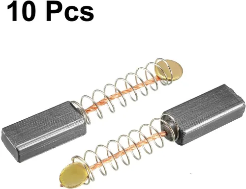 Miniatura 4 de uxcell 10 cepillos de carbono, para motor eléctrico, 0.512 in x 0.236 in x 0.157 in, herramienta eléctrica, pieza de reparación de repuesto