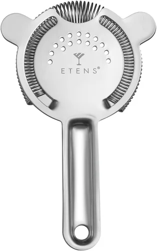 Etens Colador de cóctel para bebidas, coladores de barra para bartending, colador de Martini para vaso de mezcla Boston Shaker, colador Hawthorne