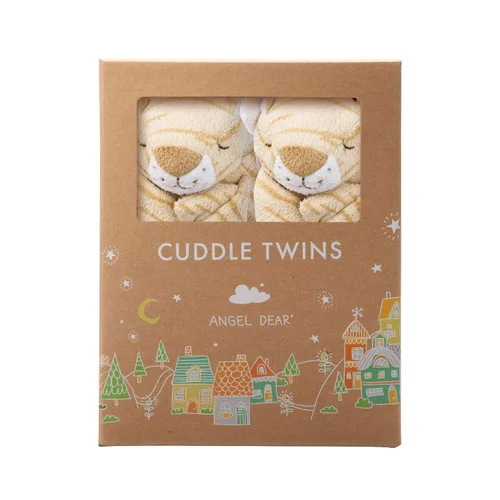 Miniatura 16 de Set de muñecos para abrazar Angel Dear, Cuddle Twins., Cordero rosado
