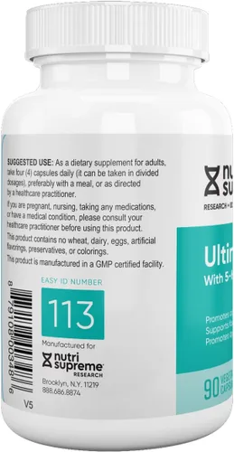 Miniatura 3 de Nutri Supreme Ultimate Calm, apoya el estado de ánimo tranquilo y relajado, sueño de calidad, 90 cápsulas naturales
