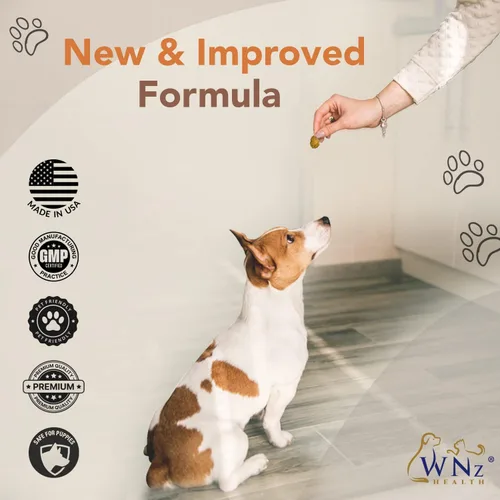 Miniatura 6 de Masticables de cúrcuma para cadera y articulaciones para perros, masticables para apoyo de movilidad, salud del cartílago y alivio del dolor