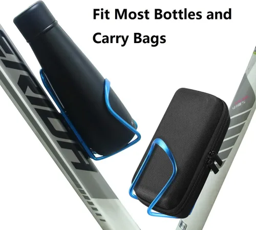 Miniatura 7 de Soporte ligero de aleación de aluminio para botella de agua para bicicleta, paquete de 2 para MTB y bicicleta de carretera