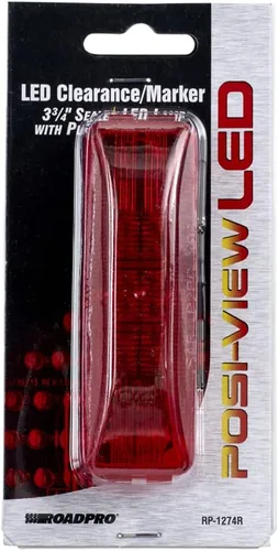 Miniatura 6 de RoadPro RP-1274R Luz LED sellada roja de 3.75" x 1.25