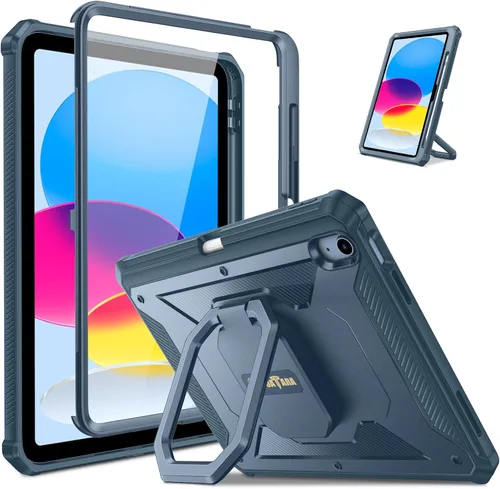 Miniatura 11 de Funda Fintie para iPad (A16) 11ª Generación 11 Pulgadas (2025), iPad 10ª Generación 10.9 Pulgadas - [Tuatara Magic Ring] Funda Resistente y a Prueba