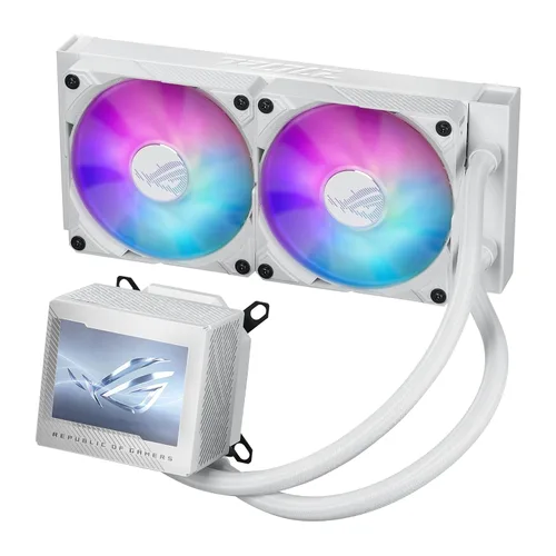 Miniatura 30 de ASUS ROG Ryujin III 360 ARGB Enfriador de CPU líquido todo en uno con radiador de 360 mm. Bomba Asetek de 8ª generación, 3 ventiladores ARGB