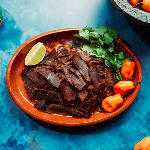 Miniatura 7 de Vacadillos Paquetes de bocadillos de carne seca Carne Seca, lima chilena paquete de 3