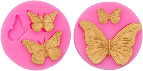 Miniatura 7 de 4 moldes de silicona de mariposa, mini molde de fondant de mariposa, lindo molde de resina epoxi de jabón, moldes de chocolate para decoración