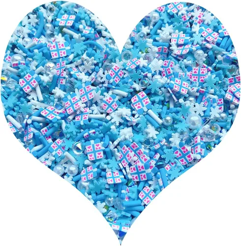 Miniatura 11 de Chispitas Falsas Chispitas Falsas de Navidad Chispitas Falsas de Caramelo Chispitas de Arcilla Polimérica Chispitas Poliméricas Rebanadas de Arcilla