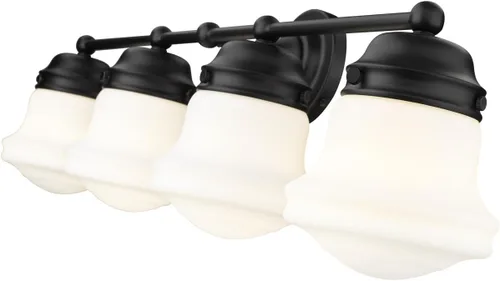Miniatura 6 de Z-Lite 4 luces tocador 735-4V-MB, negro