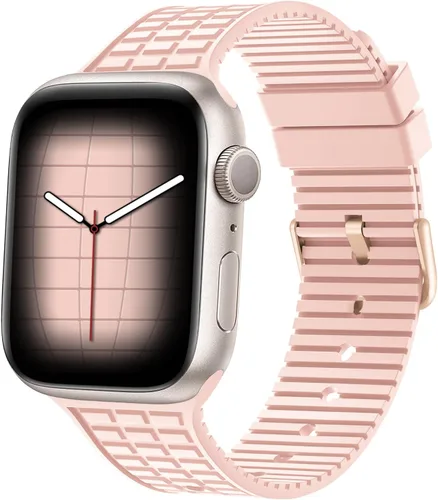 Miniatura 13 de Bandiction Paquete de 2 correas de nailon resistentes compatibles con Apple Watch Ultra Band de 1.929 in 1.772 in 1.732 in 1.654 in, correas anchas