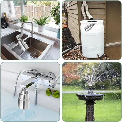 Miniatura 6 de Válvula de flotador con control automático de nivel de agua de 3/4 pulgadas, acero inoxidable 304, mini válvula de flotador de apagado automático