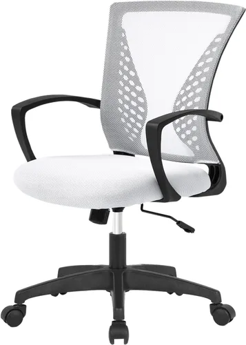 Silla de escritorio de oficina, silla ergonómica para juegos de computadora con ruedas giratorias de 360 grados, sillas de escritorio de oficina en
