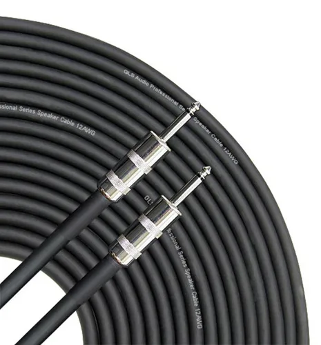 Miniatura 7 de GLS Audio Cable de altavoz de 100 pies, cables de conexión de 16 AWG, cables de altavoz profesional de 100 pies de 1/4 de pulgada a 1/4 pulgadas