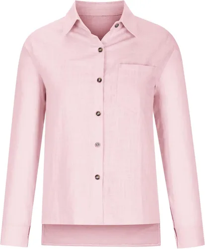 Miniatura 130 de SMIDOW Camisa de algodón y lino con botones para mujer