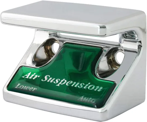Miniatura 10 de GG Gran General 96181 Guardainterruptor cromado con adhesivo azul de suspensión de aire para Freightliner