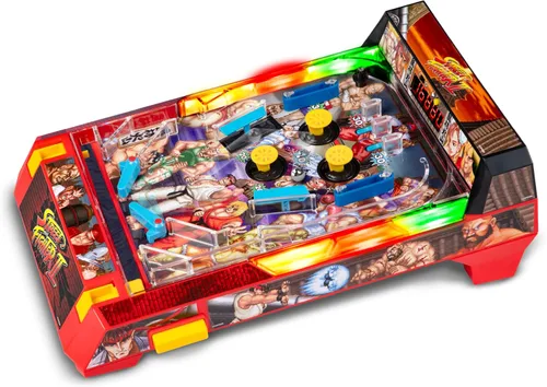 Miniatura 8 de Juego de mesa de pinball arcade electrónico edición Pac-Man de Merchant Ambassador Amarillo