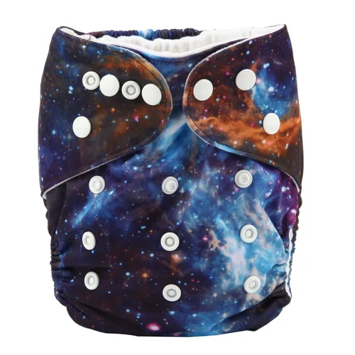 Miniatura 33 de Pañal de bolsillo para bebé, reutilizable, lavable, 8 libras a 36 libras (flecha)