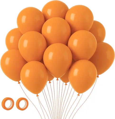 Miniatura 129 de Voircoloria - Globos azul bebé claro, paquete de 66 globos de 12 pulgadas de látex para fiestas para niños y niñas, para cumpleaños, baby shower, 16