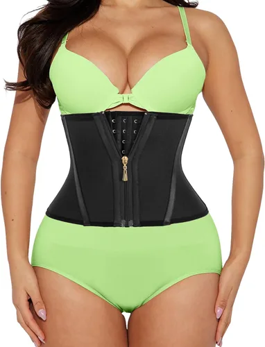 Miniatura 8 de Entrenador de Cintura de Torso Corto para Mujer, Baja la Grasa del Vientre, Fajas Colombianas de Entrenamiento, Corsé Moldeador de Cintura