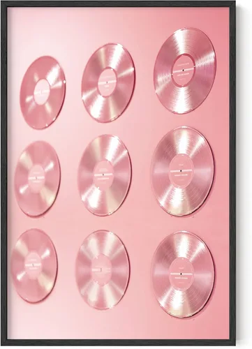 Miniatura 41 de Haus & Hues - Póster rosa con impresión de guepardo para decoración de pared de habitación, decoración artística para pared, sin marco, diseño