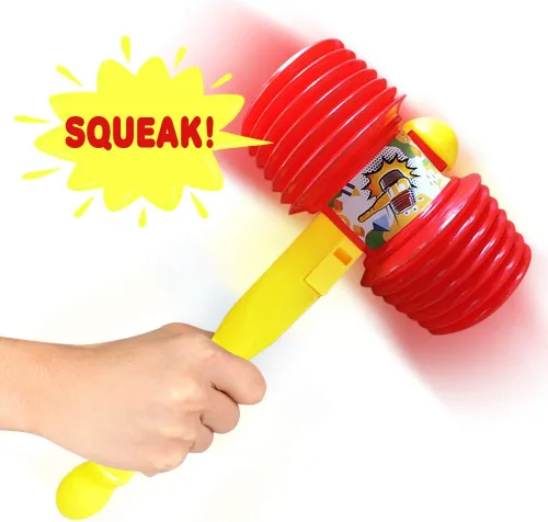 Miniatura 4 de ArtCreativity Martillo Chirriante Gigante para Niños – Juguete Chirriante Jumbo de 14 Pulgadas, Perfecto para Payaso, Carnaval y Favores de Fiesta