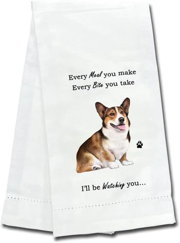 Miniatura 13 de Border Collie - Toallas de cocina suaves, altamente absorbentes, regalos de Border Collie, para platos y paños de cocina, reutilizables, de secado