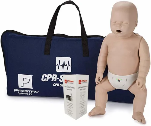 Miniatura 5 de CPR Savers Maniquí profesional de entrenamiento de RCP Prestan con monitor de retroalimentación AHA 2019 y protectores faciales
