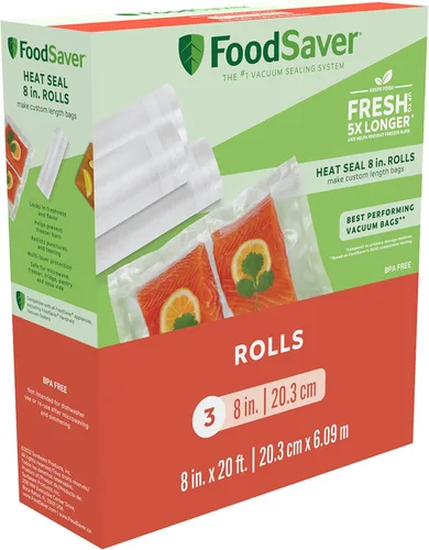 Miniatura 5 de FoodSaver - Sellador al vacío que ahorra espacio con bolsas y rollo