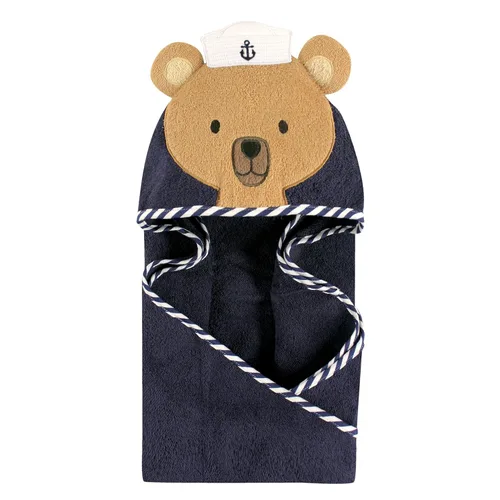 Miniatura 79 de Hudson Baby Toalla unisex de algodón con capucha con cara de animal para bebé, abeja amarilla, talla única Amarillo Bee