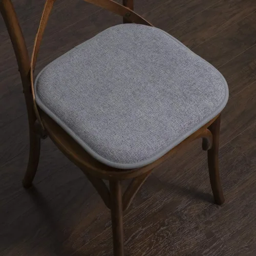 Miniatura 5 de Sweet Home Collection - Cojines de espuma viscoelástica con diseño de panal de abejas, antideslizantes y con respaldo de goma, esquinas redondeadas