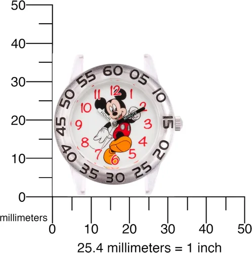 Miniatura 5 de Disney Mickey Mouse - Reloj analógico de cuarzo 3D para niños, Negro