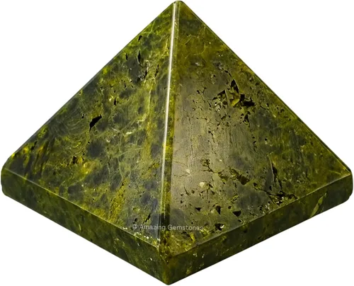 Miniatura 30 de Piedras Curativas de Cristal de Pirámide de Cuarzo Claro de Amazing Gemstone - Figura de Gran Pirámide de 2" de Piedra Natural para Meditación