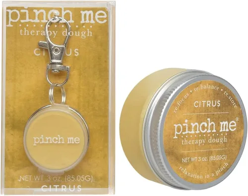 Miniatura 13 de Pinch Me Combo de medallón de masa terapéutica – Masilla holística para aromaterapia para aliviar el estrés – 0.3 oz con clip de Locket Aroma + 3oz