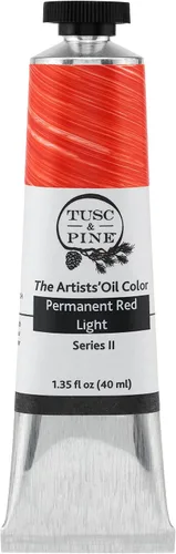 Miniatura 143 de Tusc & Pine Pintura al óleo Artist – Alizarin Crimson, 1.4 fl oz, sin amarilleo, consistencia rica y cremosa, carga máxima de pigmento, pinturas al