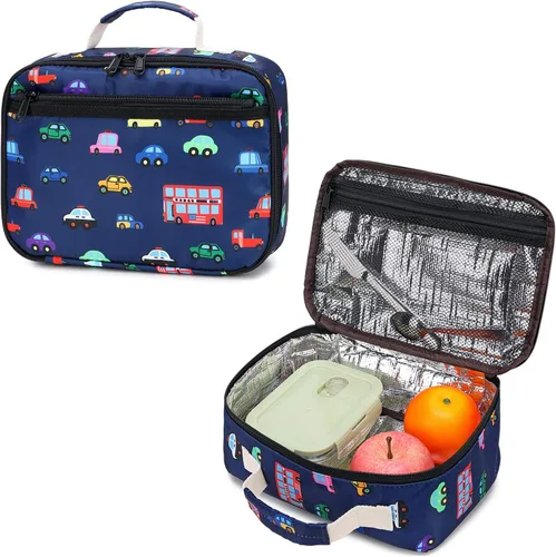 Miniatura 38 de CAMTOP - Conjunto de mochila y lonchera con estampados divertidos para niños de preescolar y primaria), Y0058-2