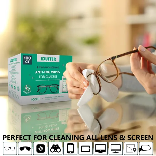 Miniatura 3 de iDuster Toallitas limpiadoras de pantalla para dispositivos electrónicos, toallitas para pantalla de teléfono celular, toallitas de limpieza