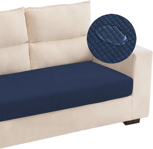 Miniatura 56 de Funda repelente al agua para cojín de sillón, funda elástica para respaldo individual de sofá seccional, funda para sofá en forma de L para mascotas