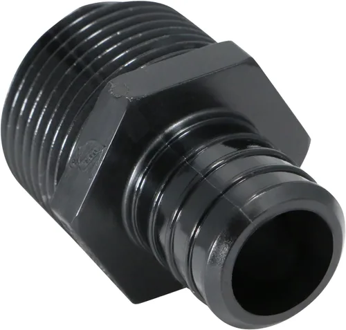 Miniatura 2 de 5 piezas XFITTING 1 en Pex B x 1 en adaptador NPT macho, aleación de polietileno