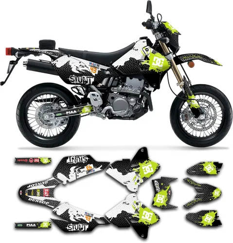 Miniatura 31 de Kit de calcomanías personalizadas para Suzuki DRZ400 E / DRZ400 Enduro / DRZ400E / DR-Z400E / DRZ400 EN 1999-2024, SZDRSE9919003-KO