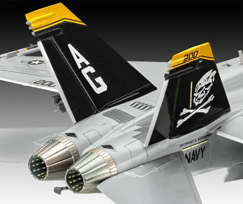 Miniatura 6 de Revell 03834 F/A-18F Super Hornet 1:72 Escala sin construir/sin pintar Kit de modelo de plástico