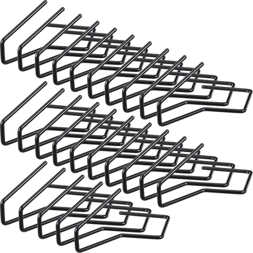 Miniatura 12 de Yaocom 10 piezas de soporte de exhibición de pistola para pistolas de interior para pistolas para pistolas para cajas fuertes, armarios y veteranos